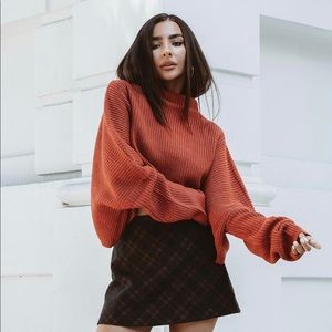 Princess Polly Randall Jumper Rust